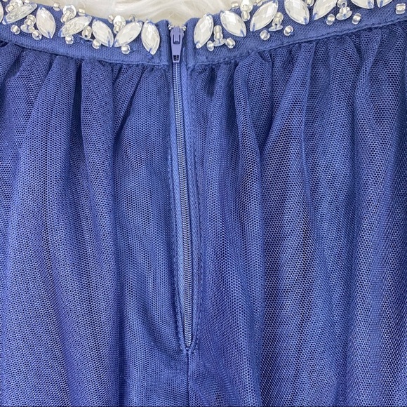 My Michelle Embellished Waist Mesh Mini Skirt 3 - Picture 6 of 8